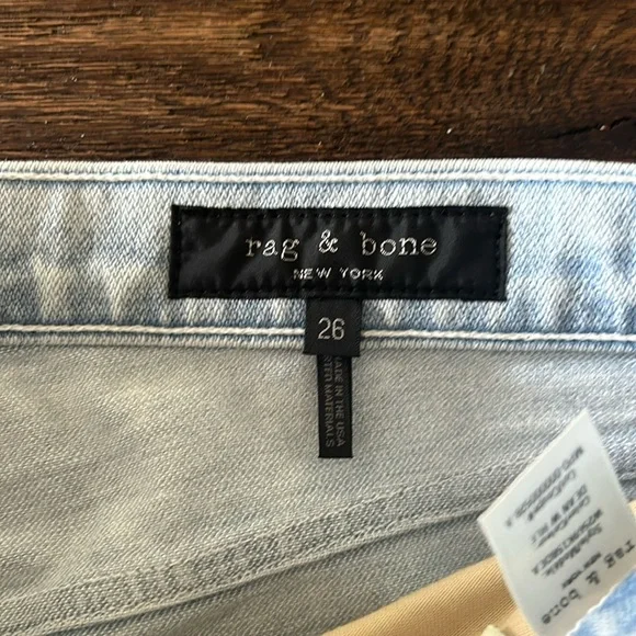 RAG & BONE women’s ankle Frey cigarette in dean 26 - Picture 3 of 9